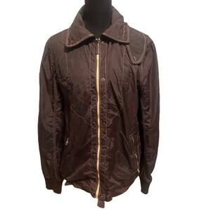 SMASH Paisley Lined Brown 100% Polyester Jacket - Style JJK3107 - MEDIUM